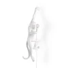 Monkey Lamp deko LED-væglampe, hvid, venstre