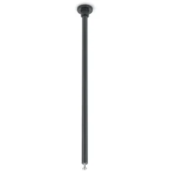 Monteringsstang til DUOline-skinne, sort, 25 cm
