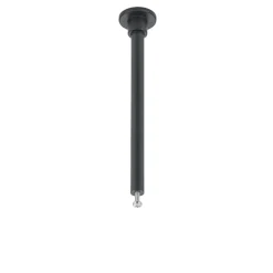 Monteringsstang til DUOline-skinne, sort, 12,5 cm