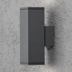Monza udendørs spot, antracit, 2 lyskilde