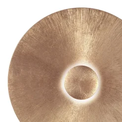 Moon Sun væglampe, Ø 54 cm, guld