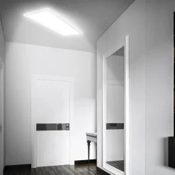 Move LED-panel, sensor, 58 x 20 cm, IP44, plast, hvid