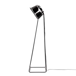 Multilamp gulvlampe, 6 lyskilder, sort