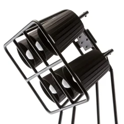 Multilamp gulvlampe, 6 lyskilder, sort