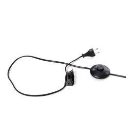 Multilamp gulvlampe, 6 lyskilder, sort
