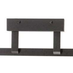 Nala LED-væglampe, sort, bredde 75 cm