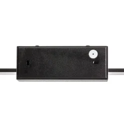 Nala LED-væglampe, sort, bredde 75 cm