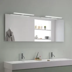 Nayra - hvid LED-spejllampe