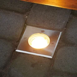 Nedgravningsspot Potsdam, IP67, kantet