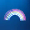 Neon Rainbow LED-væglampe, USB