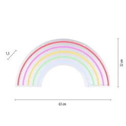 Neon Rainbow LED-væglampe, USB