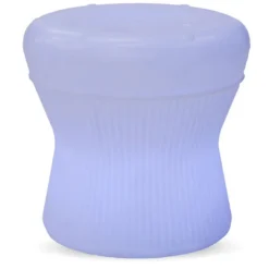 Newgarden Corfu LED-solskammel, 37 cm, genopladeligt batteri,