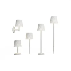 Newgarden Greta LED-solcellelampe, hvid
