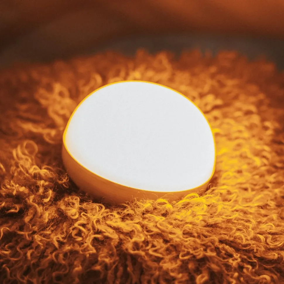 Newgarden LED-batteridrevet bordlampe Cherry, orange/hvid, IP54