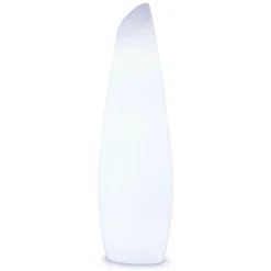 Newgarden LED-gulvlampe Fredo, hvid, plast, 140 cm