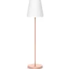 Newgarden Lola Slim 180 gulvlampe med solceller i rosaguld