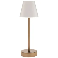 Newgarden Lola Slim LED-bordlampe batteri, messing