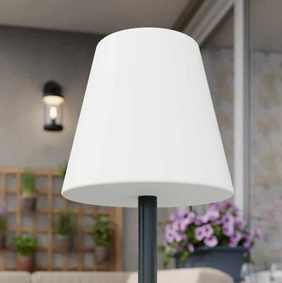 Newgarden Lola Slim LED-bordlampe batteri antracit