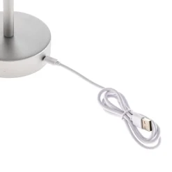 Newgarden Lola Slim LED-bordlampe, batteri, grå
