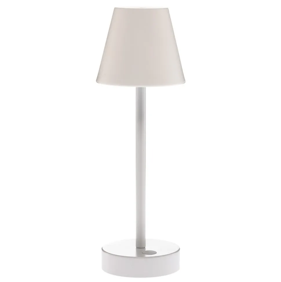 Newgarden Lola Slim LED-bordlampe, batteri, hvid