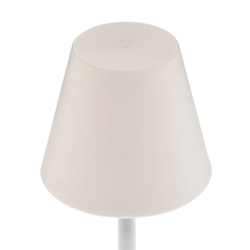 Newgarden Lola Slim LED-bordlampe, batteri, hvid