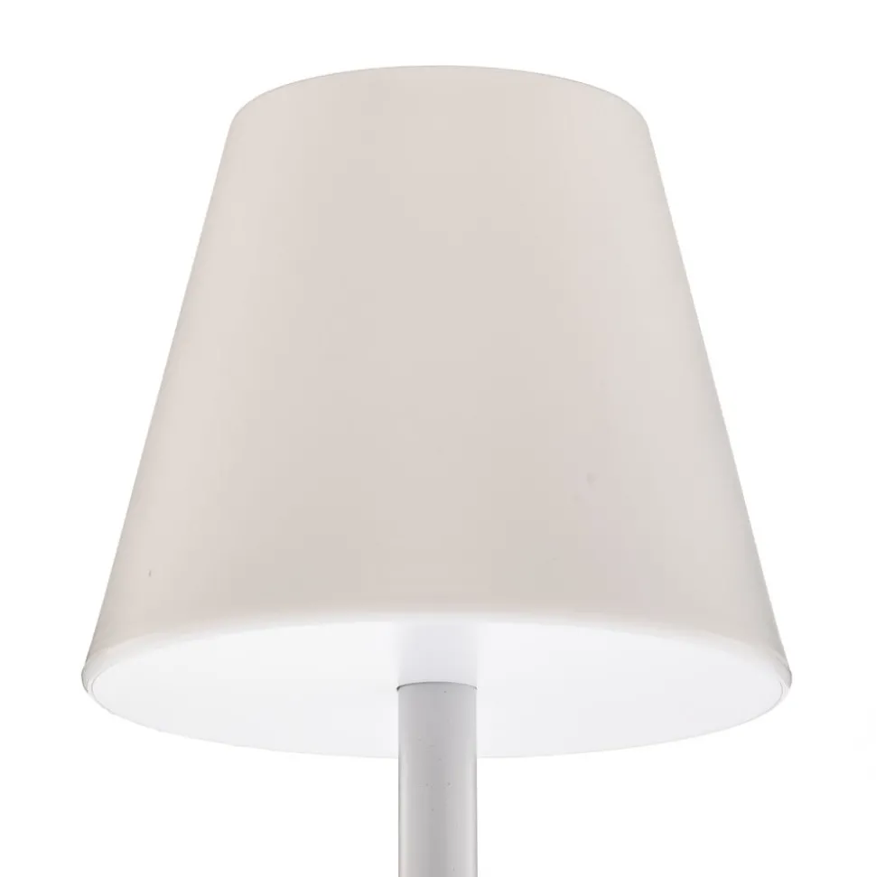 Newgarden Lola Slim LED-bordlampe, batteri, hvid