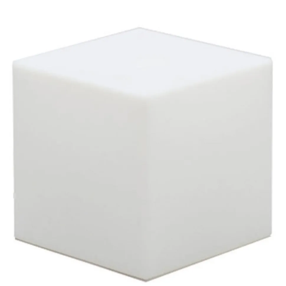 Newgarden solcellelampe Cuby cube, højde 32 cm