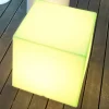 Newgarden solcellelampe Cuby cube, højde 53 cm