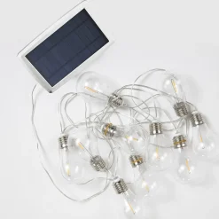 Newgarden Stella LED-solcellelyskæde, 2.700 K