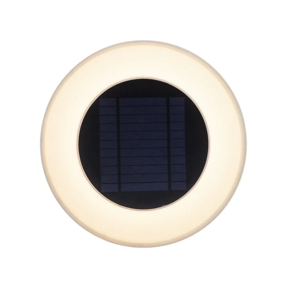 Newgarden Wally LED-solcellelampe til vægmontering, Ø 27 cm