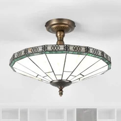 New York loftlampe i Tiffany-stil