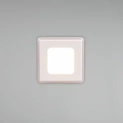 Nimbus LED-lampe IP44 8,5x8,5cm 830 hvid