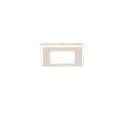 Nimbus LED-lampe IP44 8,5x8,5cm 830 hvid