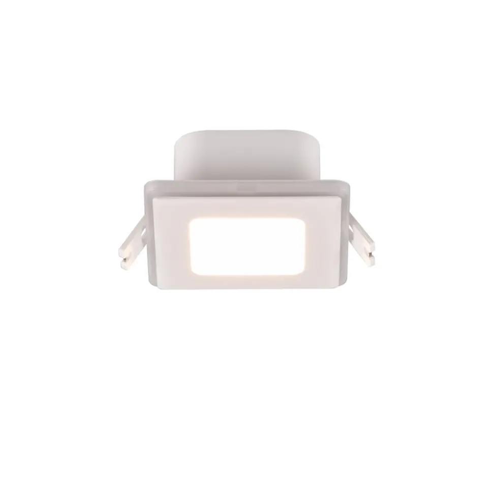 Nimbus LED-lampe IP44 8,5x8,5cm 830 hvid