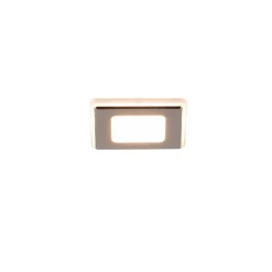 Nimbus LED-lampe IP44 8,5x8,5cm 830 krom