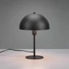 Nola bordlampe, højde 30 cm, sort/guld