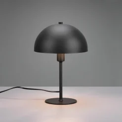 Nola bordlampe, højde 30 cm, sort/guld
