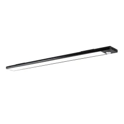 Norman LED-underskabsbelysning, sort, genopladeligt batteri, sensor, USB