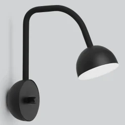 Northern Blush LED-væglampe, sort