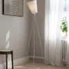 Northern Oslo Wood gulvlampe hvid/hvid