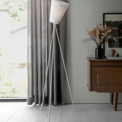 Northern Oslo Wood gulvlampe hvid/hvid