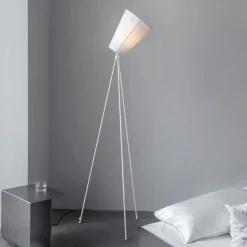 Northern Oslo Wood gulvlampe hvid/hvid