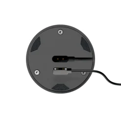 Nudrop LED-bordlampe, batteri, IP54, grafitgrå