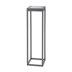 Numove LED solcellelampe, grafitgrå, højde 52,5 cm