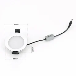 Office indbygget spotlight, LED, UGR<19, CCT hvidt