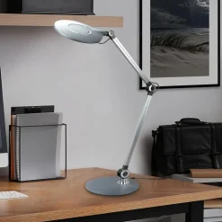 Office LED-skrivebordslampe, antracit, CCT
