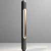 OLEV Grounding LED-gadelampe, stål, sort