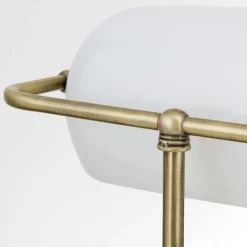 Onella bordlampe i banklampe opal