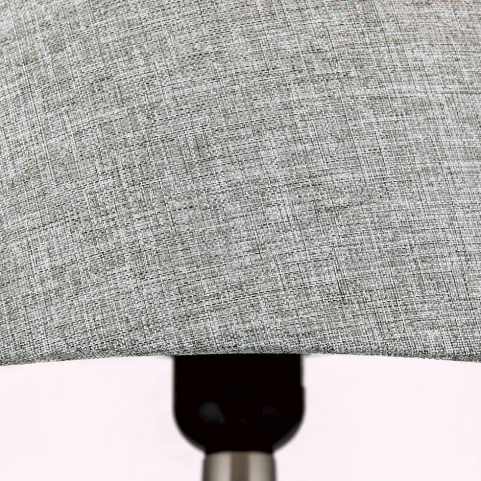 Orchid bordlampe, brun/grå, højde 53,5 cm, keramik/lin