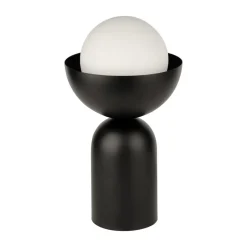 OSRAM bordlampe Decor Bowl, sort, stål, E14